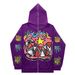 Hoodie Sweatshirt Gothic High Street Full Zipper Oversized Unisex Streetwear Y2 Jacket_viptrois.com