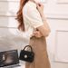Mini Twisted Handheld Jelly Bag Fashion Fresh Cute Solid Color Chain Crossbody Shoulder Lipstick Bag_viptrois.com