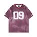 Small Trendy High Street 3D Digital Printing Design Casual Short Sleeved T-shirt For Men And Women, Loose Summer Fashion_viptrois.com