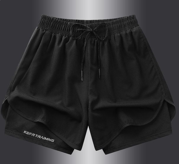 Men's Clothing Bottoms Two Piece Shorts Sports Running Beach Fitness Casual Pants_viptrois.com