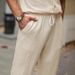 Men's Clothing Beach Print Suit Casual Loose Lapel Irregular Shirt_viptrois.com