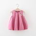 1721 Summer New Style Girls Cute Long Ears Cotton Dress Baby Versatile Bud Skirt Princess Skirt_viptrois.com