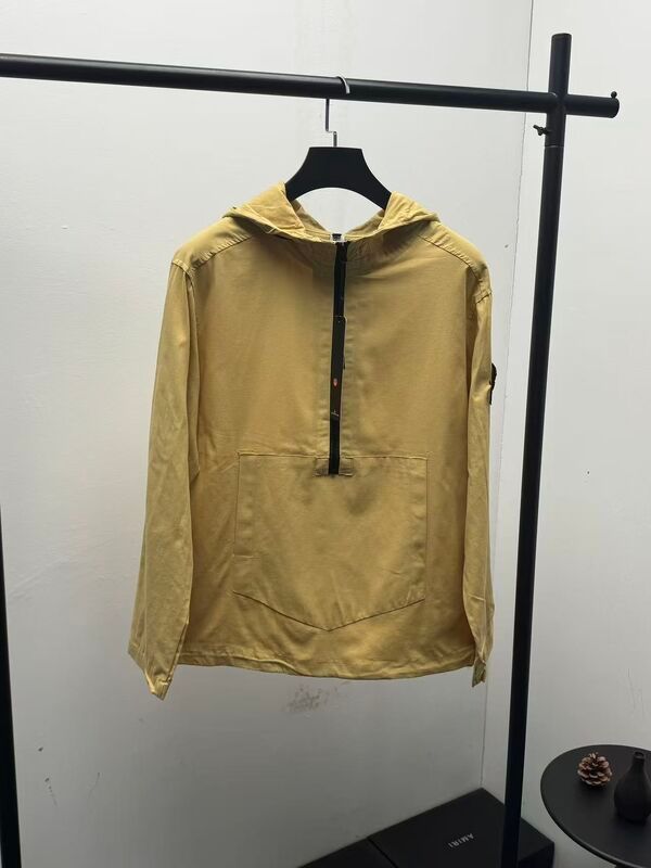Stylish Men's Waterproof Rain Jacket, Breathable Windproof Outdoor Coat With Hood, High-Quality Hiking Gear_viptrois.com