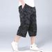 Men's Clothing Cropped Pants Overalls Mid Length Pants Loose Thin Multi Pocket Outdoor Sports Casual Shorts_viptrois.com