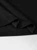 Maglietta Uomo 180g Cotone Puro Girocollo Stampa Linee Incrociate Traspirante, Top Estivo Casual Taglio Regolare_viptrois.com