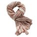 Unisex Scarf Women's striped shawl naturally wrinkled men's scarf_viptrois.com