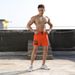 Men's clothing Running fitness Breathable casual mesh quarter pants_viptrois.com