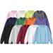 Men's Clothing Men In Spring And Autumn With Loose Solid White Bottoming Shirt Clothes Round Neck Sweatshirt_viptrois.com