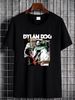 Vintage 1991 Dylan Dog T Shirt 90s 1990s Italian Horror Comics Graphic Versatile Homme Slightly Soft Stylish Comfortable Breathable Casual_viptrois.com