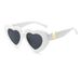 Love Sunglasses Personality V Wide Rimmed Red Men And Women Sunglasses Internet Celebrity Fashion Plastic Tooth Peach Heart_viptrois.com