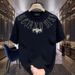 Men's Clothing Pure Cotton Summer Loose Round Neck Versatile Short Sleeved T Shirt Tops_viptrois.com
