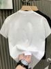 Trendy Brand Short-sleeved T-shirt Men's 2024 New Trend Summer Slim-fit Hot Diamond Round Neck Half-sleeve Trendy Men's Light Luxury T-shirt_viptrois.com