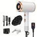 Ionic Hair Dryer with Diffuser - 2 Speeds, 3 Heat/Cool Settings for Straight & Curly Hair - Perfect for Home, - Powerful & Fast Drying_viptrois.com