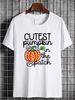 Cutest Pumpkin In The Patch Baby Girl Toddler Fall Halloween T-Shirt Streetwear Comfortable T-Shirt For Women Casual Graphic Designer Clothes Unisex Breathable Women Top Graphic Tees Summer Women Stretched Female Fashion Stylish Top For Everyday Wear_viptrois.com