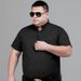 Men's Clothing Big Size Shirt White Short Sleeve Suit Formal Wear Plus Fat Plus Loose Fat Business Shirt_viptrois.com