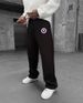Men's Clothing High Street Casual Pants Sweatpants Overalls Loose Fitness Splicing Contrast Color Elastic Waist Pants_viptrois.com