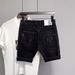 Men's Clothing Slim Fit Denim Pants Trendy Shorts Small Legs_viptrois.com