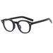 Women's Eyewear Frames Retro Personality Rice Nail Round Frame Anti Blue Light Flat Mirror Fashion Trend Flat Mirror Women's Versatile Glasses Frame_viptrois.com