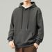Manufacturer Wholesale 2025 New Spring And Autumn Chinese Cotton Sweatshirt, Loose Casual Solid Color Hooded Versatile_viptrois.com