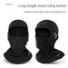 Sports Face Masks Bicycle Outdoor Riding Warm Mask With Glasses Hole Head Cover Plus Velvet Autumn And Winter Neck Warm Ski Mask_viptrois.com