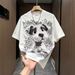 New Short Sleeved T Shirt For Men In Summer Korean Style Trendy Simple Half Sleeved Top Hong Kong Style Loose Casual Trendy Brand T Shirt_viptrois.com
