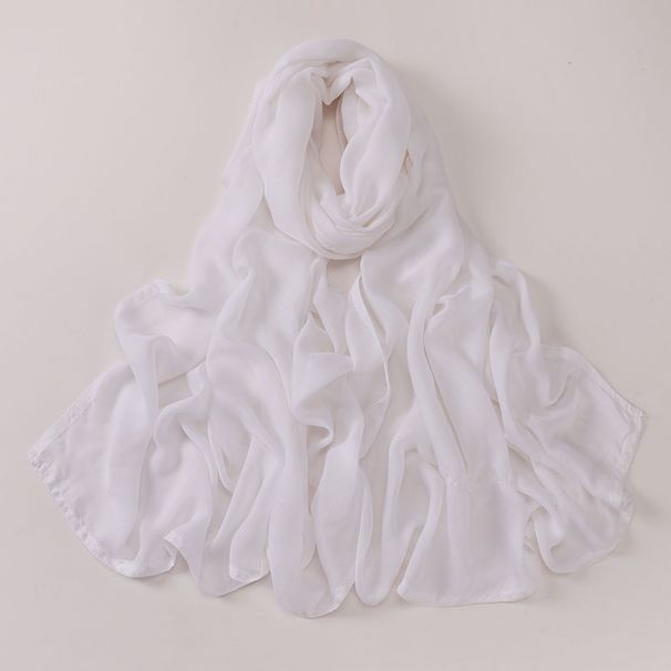 Soft & Breathable Modal Cotton Scarf Wrap - Lightweight, Wide Hem, Versatile For All Seasons (20 Colors Available)_viptrois.com