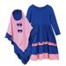 Kids’ Clothing Long Sleeved Dress + Headscarf Two Piece Children's Clothing Ins_viptrois.com