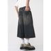 Men's Clothing Loose Wide Leg Retro Distressed Flared Cropped Pants_viptrois.com