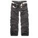 Man's clothing Men outdoor plus-size casual multi-color men's cargo pants plus-size baggy pants_viptrois.com