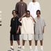 Men's Clothing Solid Color T Shirt High Street Vibe Trendy Brand Heavy Short Sleeve Loose Cleanfit Men's Top_viptrois.com