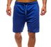 Men's 5 Point Pants Solid Color Casual Sports Shorts Loose Drawstring Beach Pants Large Size Pants Wholesale_viptrois.com