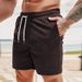 2025 New Style Simple And Casual Men's Shorts, Quick-drying Corduroy Sports Shorts For Men_viptrois.com
