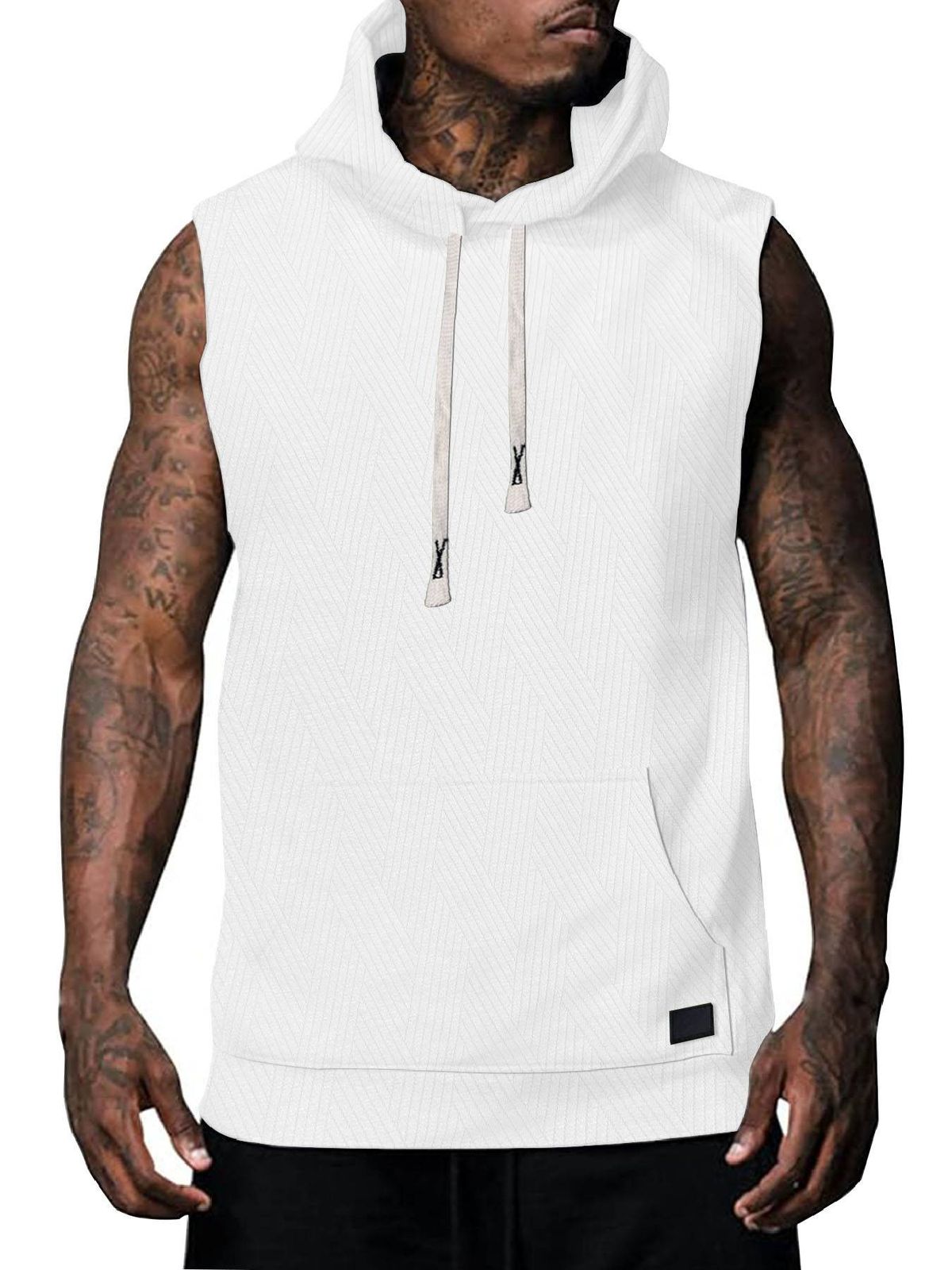 In The Summer Of 2025, Sleeveless Tank Tops, Men's Waistcoats, Hooded Sweatshirts, T-shirts And Hip-hop Sportswear Trends_viptrois.com