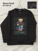 New Autumn And Winter Fashionable High-quality Casual Thin And Velvet Printed Round Neck Men's And Women's Tops_viptrois.com