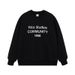 Autumn 'Winter New Mottled Print Spray Color Round Neck Sweatshirt Loose Fit Versatile Couple_viptrois.com