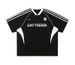 Men's Short-sleeve T-shirt For Summer, High Street Style, Color-blocking, Oversized, Trendy, Loose And Casual_viptrois.com