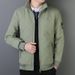 Autumn Casual Business Cotton-padded Jacket Men's Stand-up Collar Windproof Clothes Men's Clothing Piled And Thickened Men's_viptrois.com