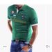 Men's Clothing Men's Zipper Long-sleeved Casual Slim Men's Sports Lapel Shirt Polo Shirt_viptrois.com