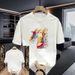 American Summer New Men's Short-sleeved T-shirt Teen Crew Neck Pure Cotton Trendy Men's Half-sleeved Top Ins_viptrois.com
