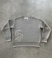 Men's Embroidered Crewneck Sweater High Street Design Jacquard Loose Knitwear Autumn Winter Casual Fashion Top Grey_viptrois.com
