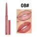 Single Rotating Matte Lip Liner & Lipstick Pen For Women - Foggy Finish, Available In Beige Brown & Pink, Adorable Design_viptrois.com