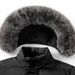 Men's Plus Size Winter Parka With Detachable Faux Fur Hood, Oversized Thickened Long Coat For Extreme Cold Weather_viptrois.com