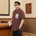 Men's Clothing Plus Size Summer Casual Lapel Short Sleeved Polo Shirt Men's Fat Loose Paul Shirt_viptrois.com