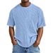 Men's Summer T Shirt Short Sleeved Casual All Match Tops_viptrois.com
