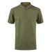 Men's Clothing Summer Fashion Stand Up Collar Solid Color Short Sleeved Slim T Shirt Chest Button Top_viptrois.com