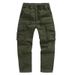 Trendy Multi-Color Jogger Pants For Men - All-Season Slim-Fit Cargo Pants With Adjustable Cuffs, Plus Size Comfort & Stylish Streetwear Design_viptrois.com