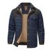 Men's Cotton Jacket Padded Cotton Jacket Thickened Jacket Men's Slim Shirt Jacket Young Men's_viptrois.com