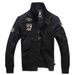 Men's Military-Inspired Casual Jacket – Lightweight Cotton Field Coat With Wrinkle-Resistant Finish (Khaki, Olive, Black) | Relaxed Fit_viptrois.com