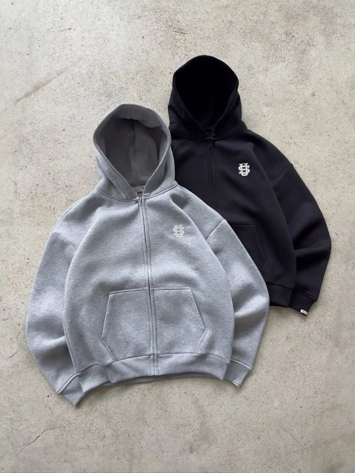 Men's Clothing Autumn And Winter Men's Trendy Hooded Letter Embroidery Hot Stamping Sports Casual Comfortable Suit_viptrois.com