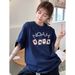 American High Street Trendy Card Poker Letters Pure Cotton Short Sleeved T-shirt For Men And Women Summer Ins Style_viptrois.com